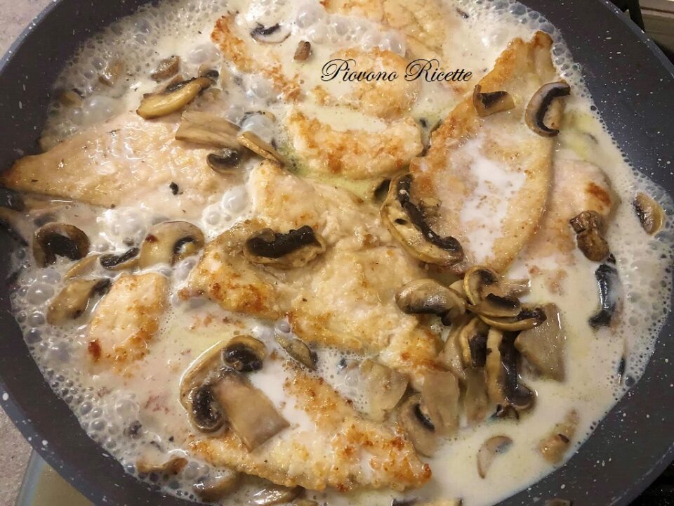 pollo ai funghi