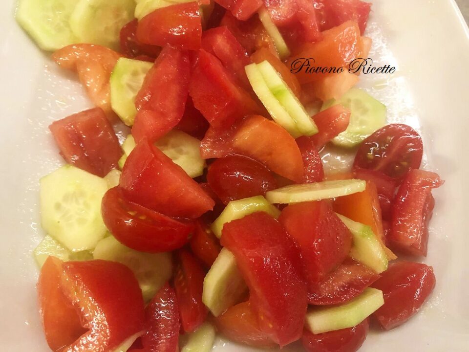 insalata di patate e tonno