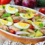 insalata di patate e tonno