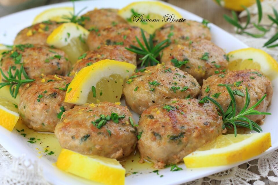 polpette al limone