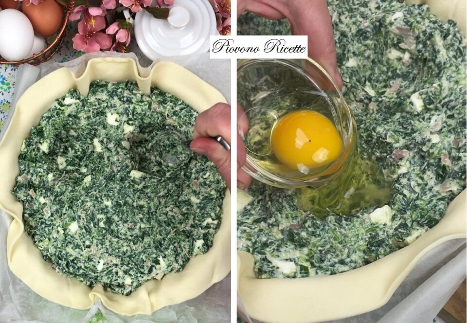 torta di spinaci pasqualina