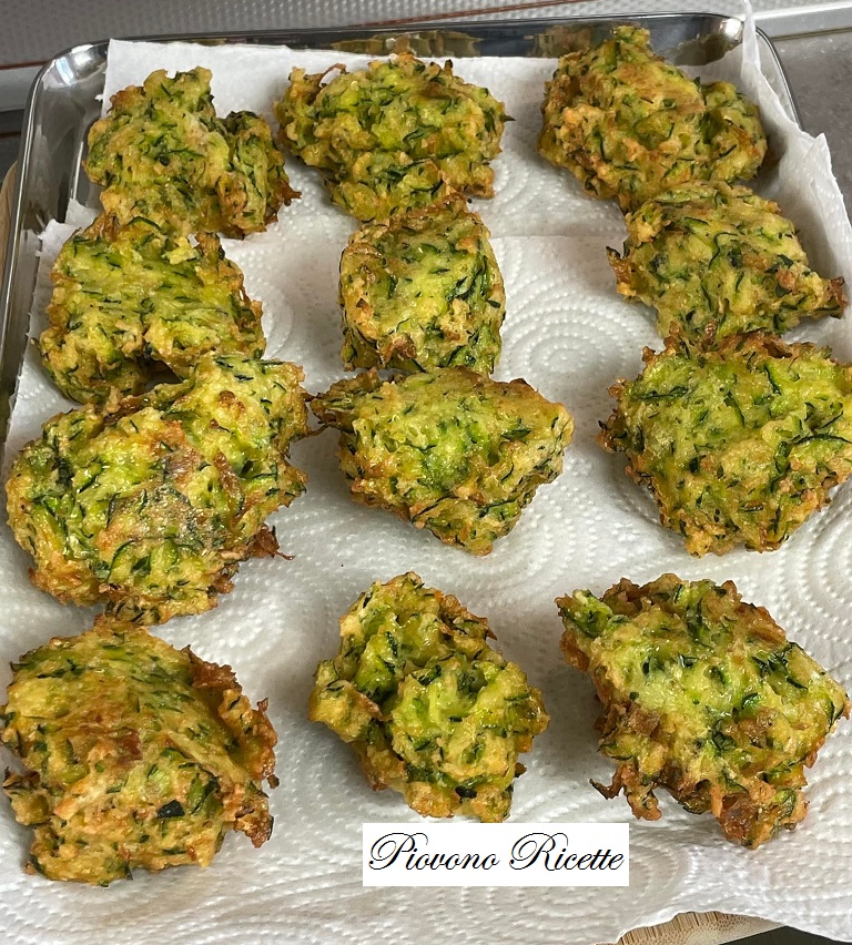 frittelle di zucchine