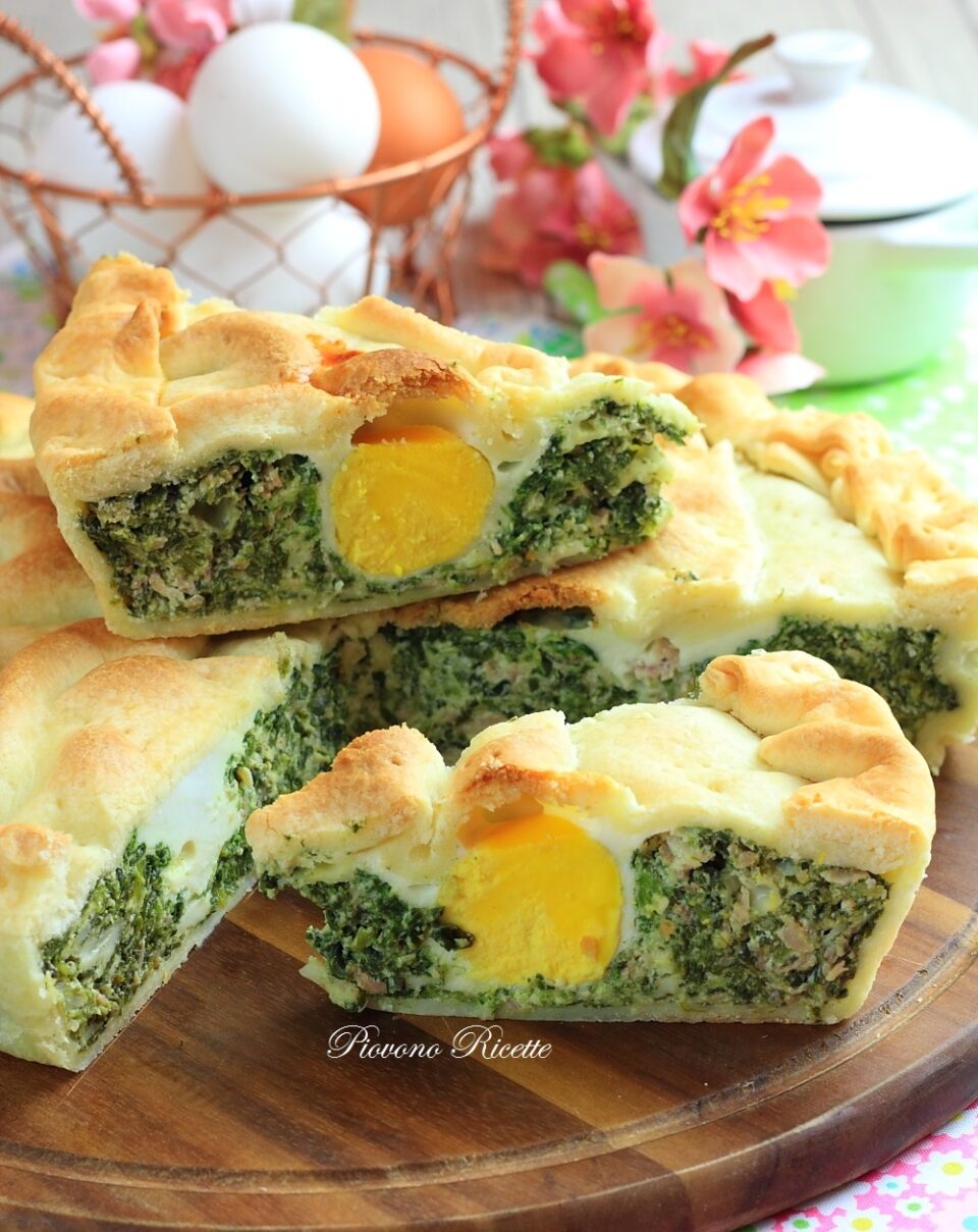 torta di spinaci pasqualina