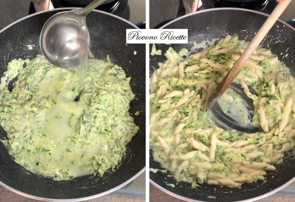 pasta zucchine e gamberi