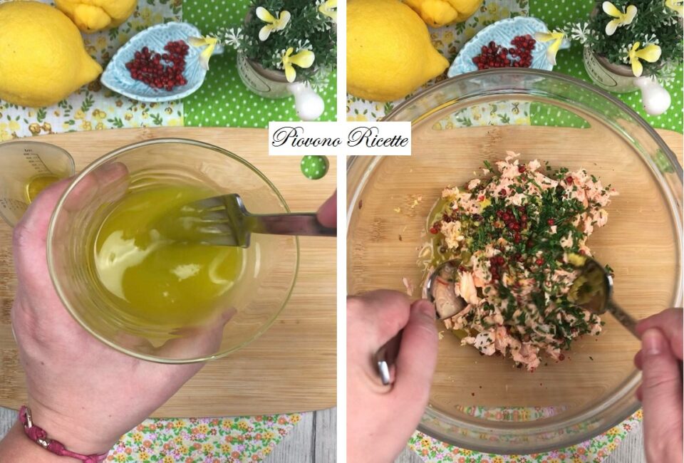 pasta fredda salmone e limone
