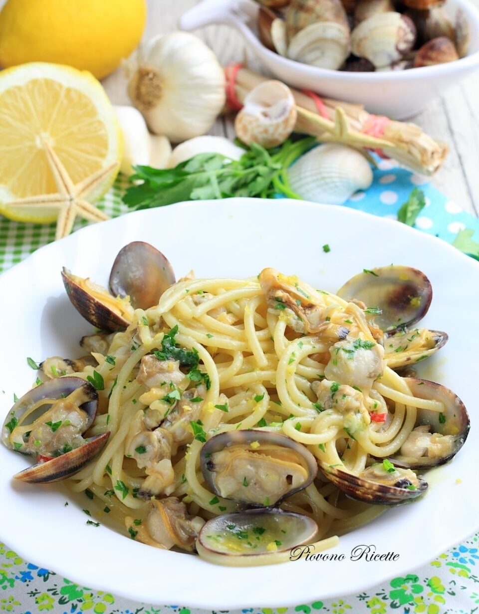 spaghetti con le vongole