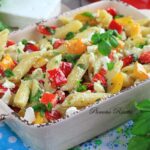 insalata di pasta con peperoni