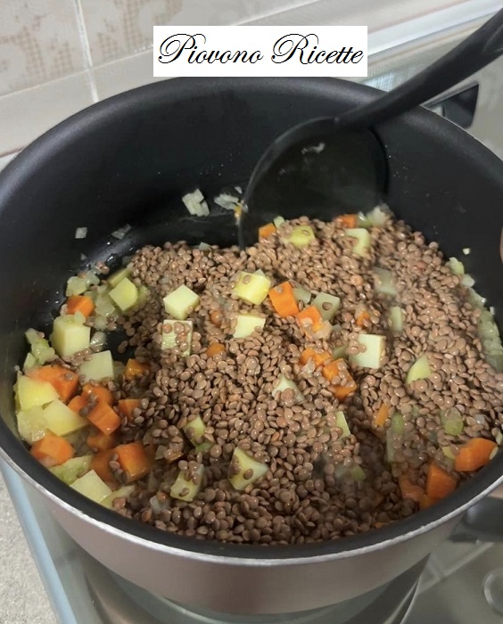 pasta e lenticchie