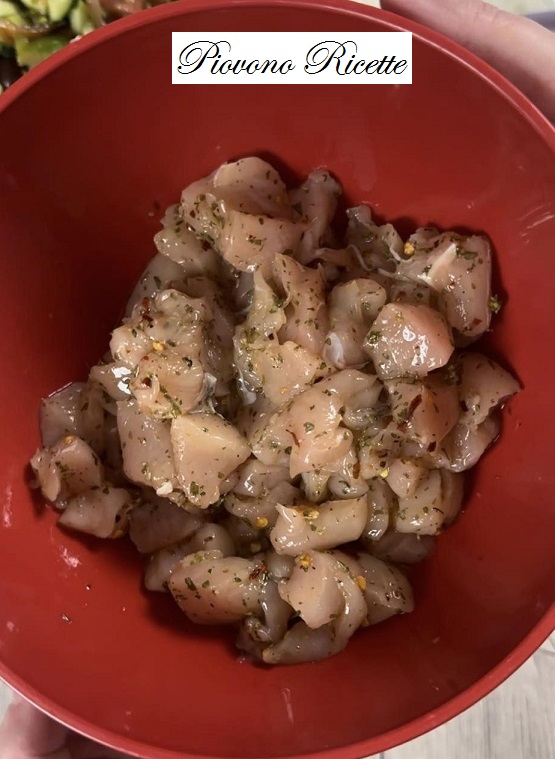 arrosticini di pollo alla mediterranea