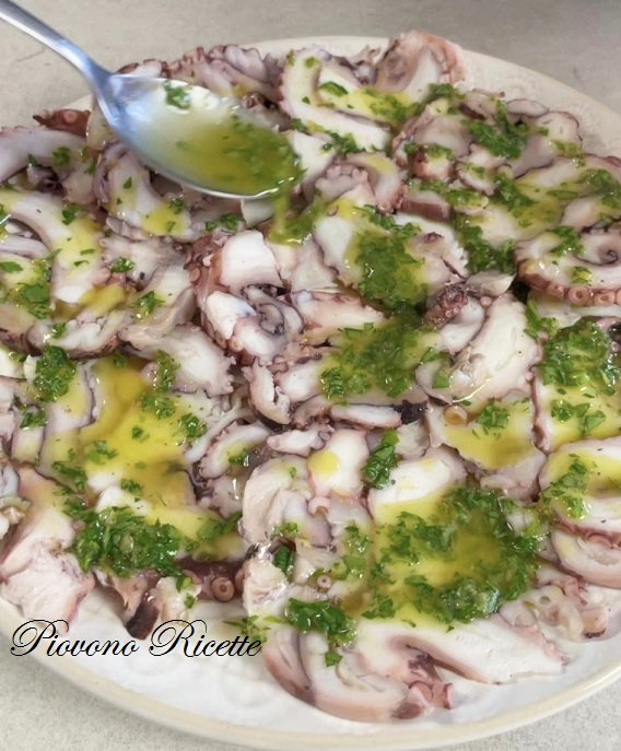 carpaccio di polpo