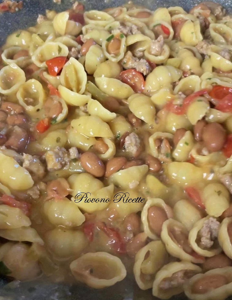 pasta fagioli e salsiccia