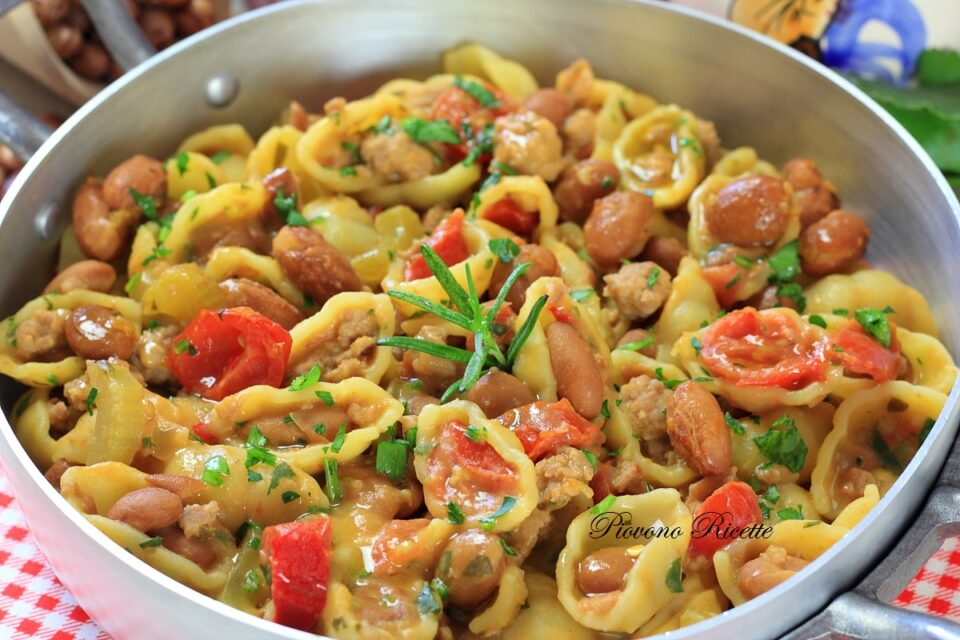 pasta fagioli e salsiccia