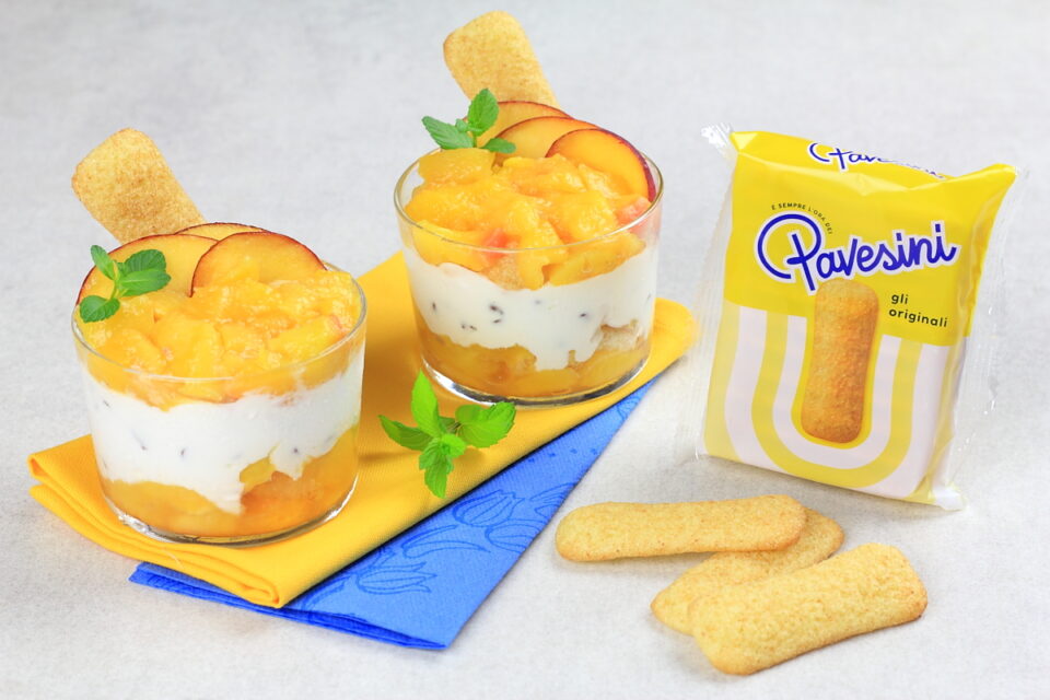 semifreddo alle pesche
