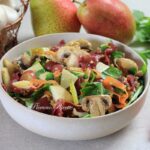 insalata con bresaola pere e funghi