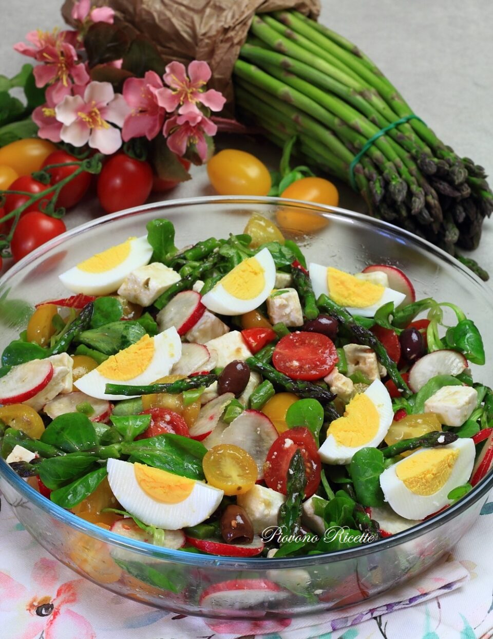 insalata di asparagi