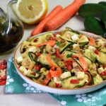 insalata di zucchine e feta