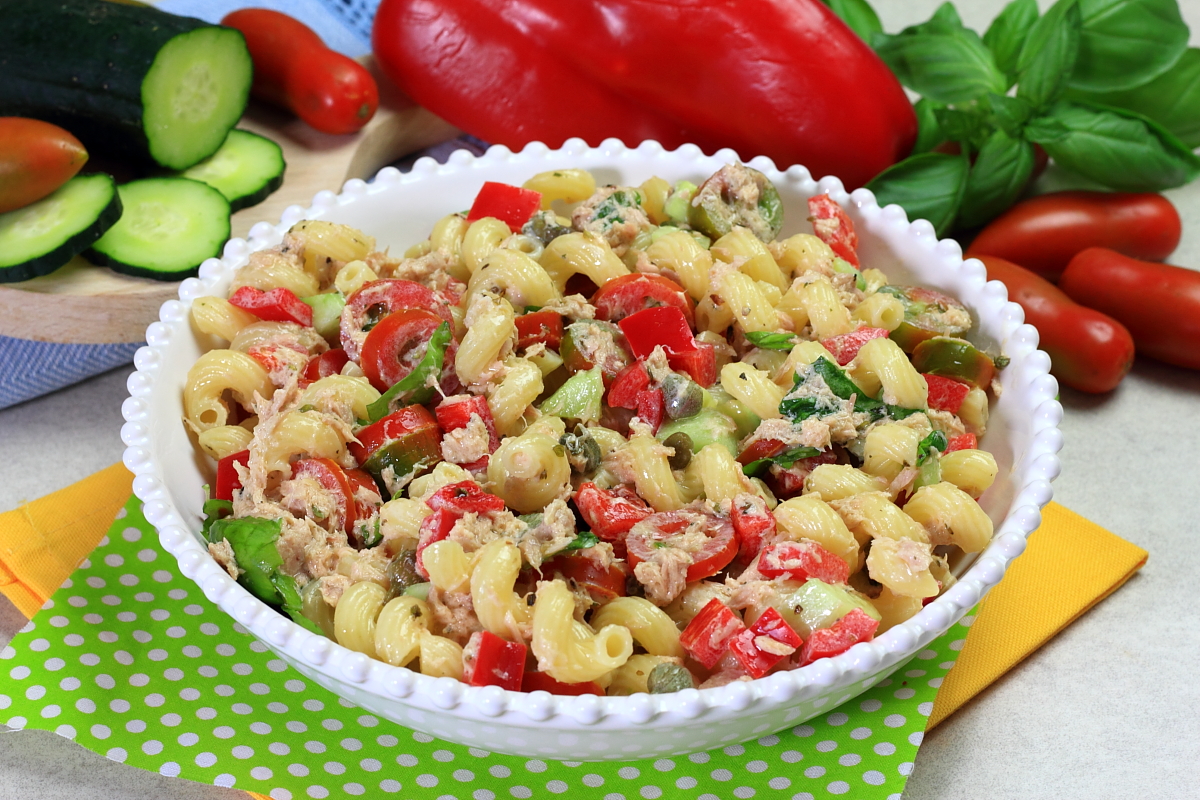 insalata di pasta tonnata