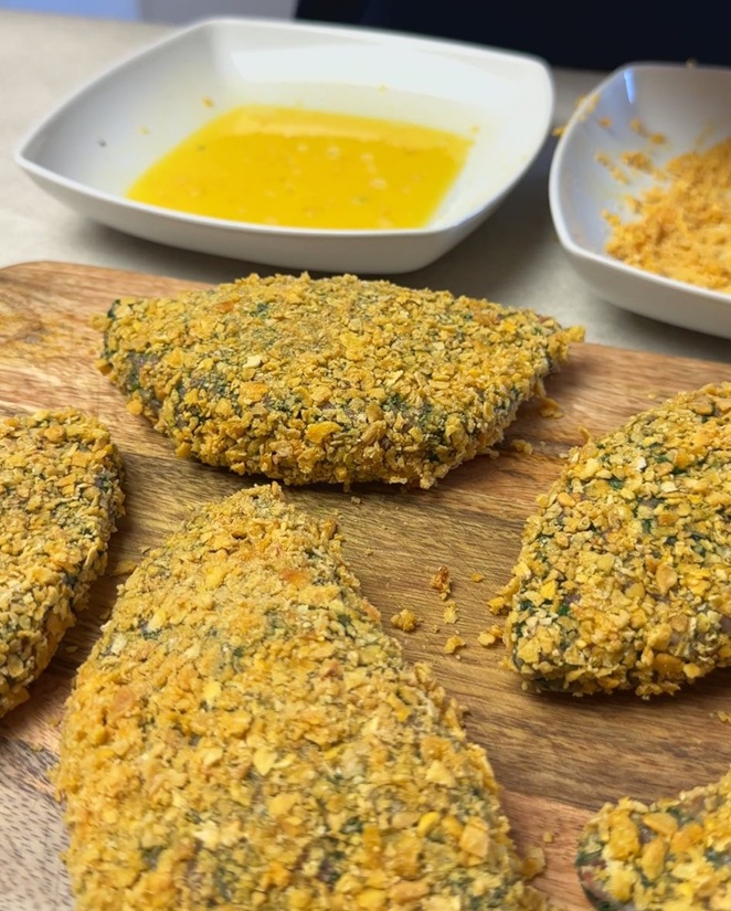 panzerottri di carne e spinaci