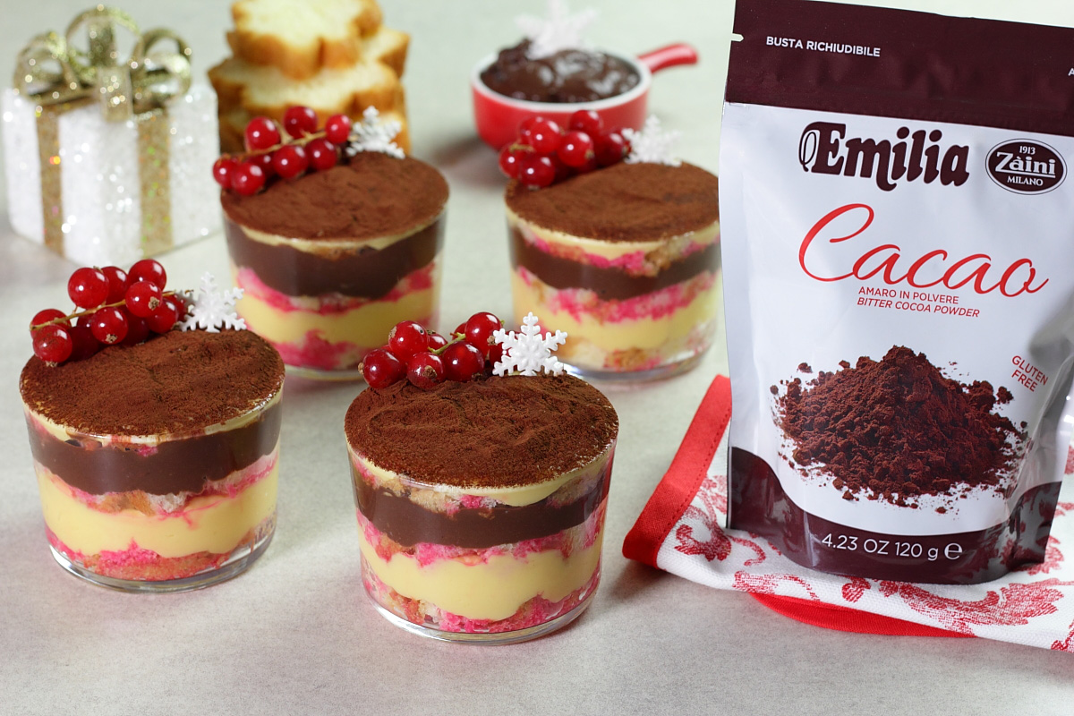 zuppa inglese con il pandoro