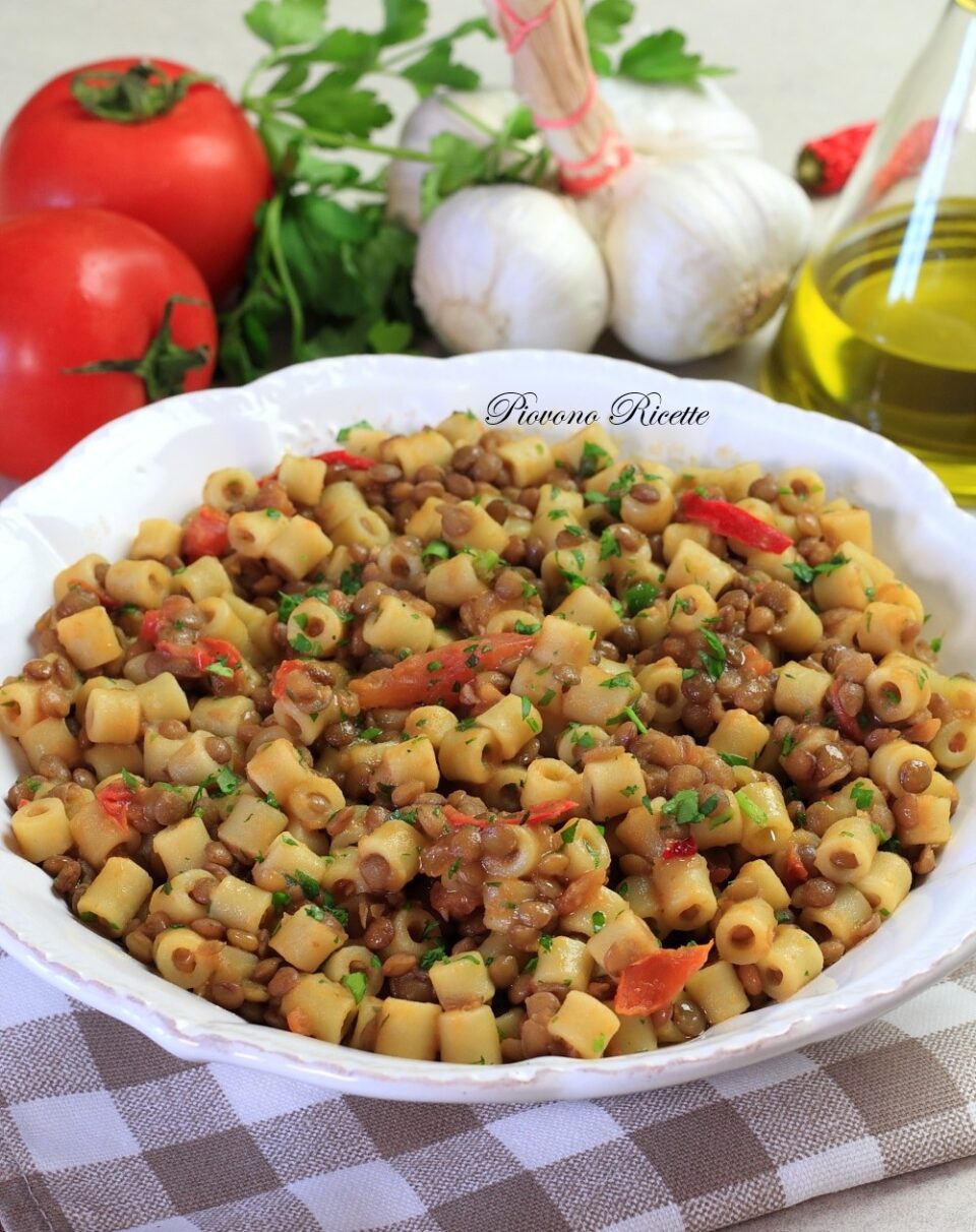 pasta con le lenticchie