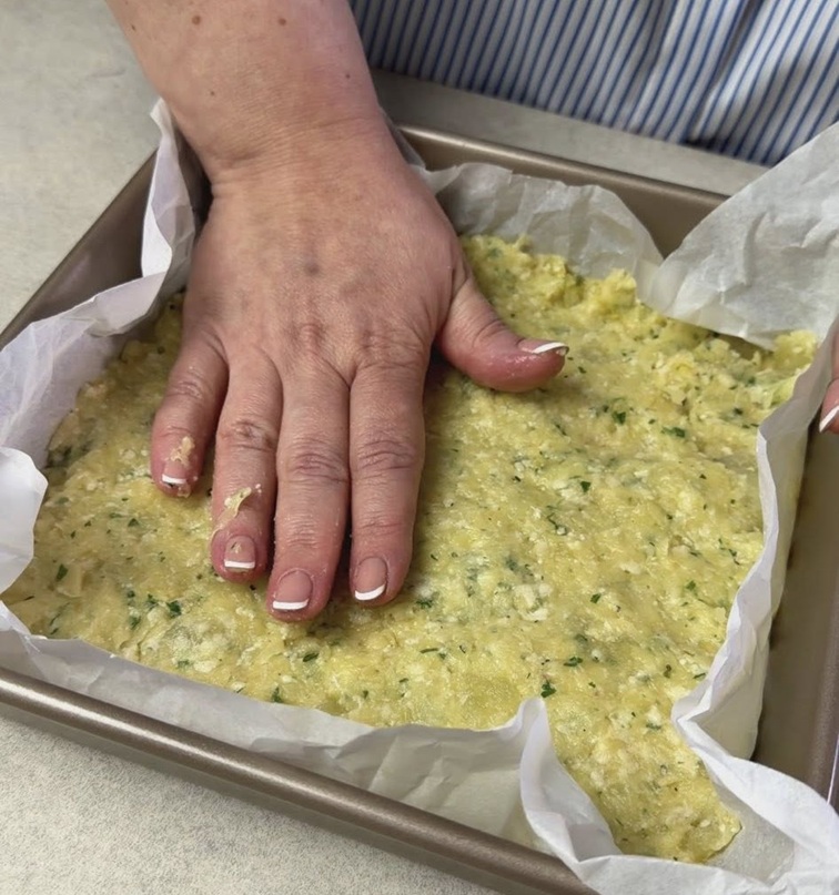 torta di patate grattugiate