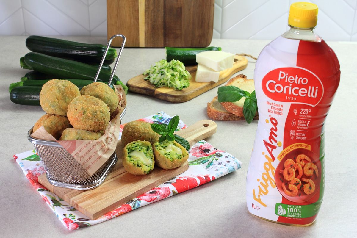 polpette di zuchine con cuor di provola