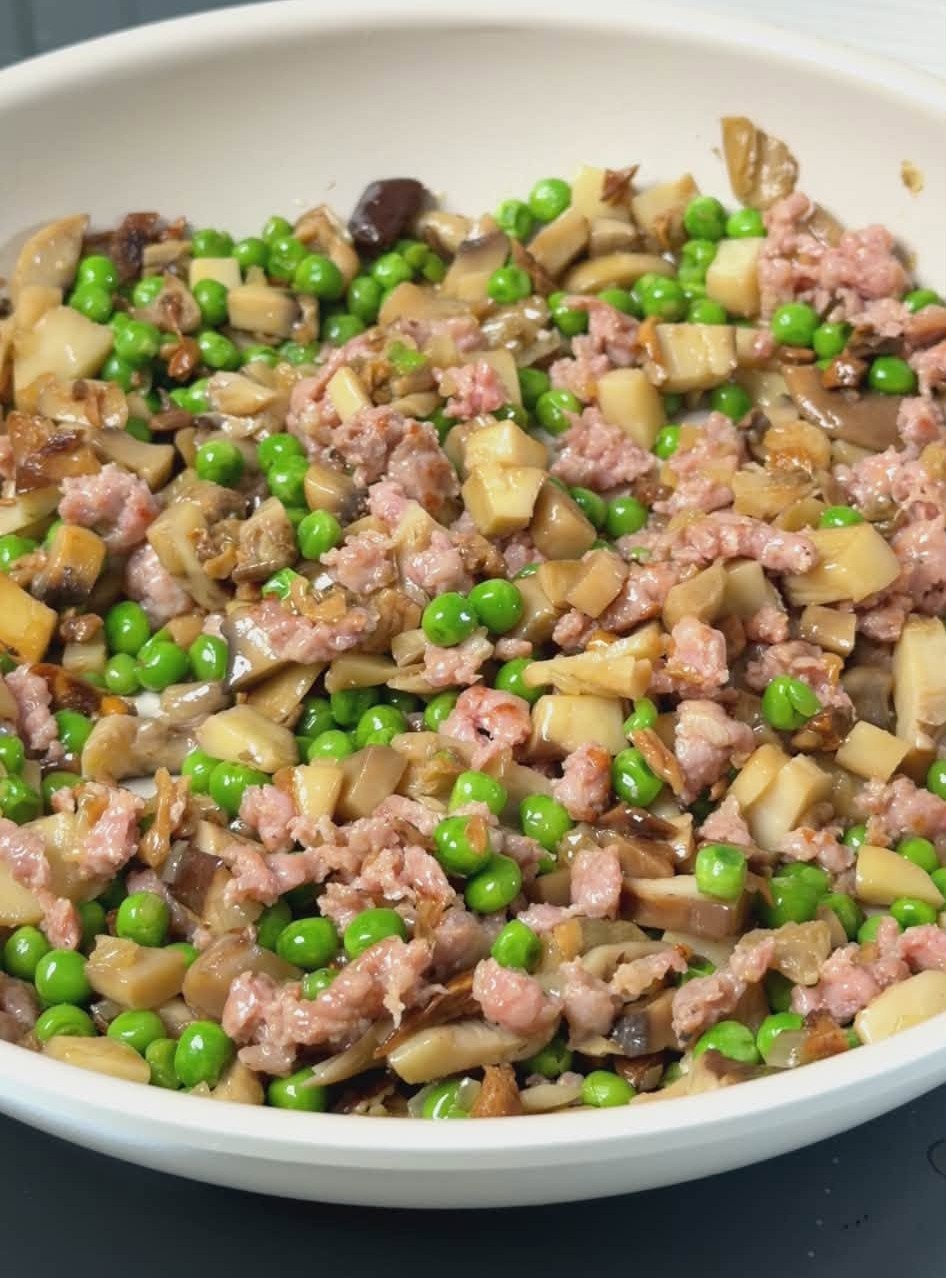risoni alla boscaiola
