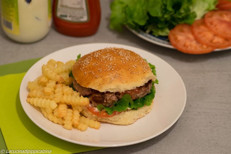 Hamburger come al fast-food