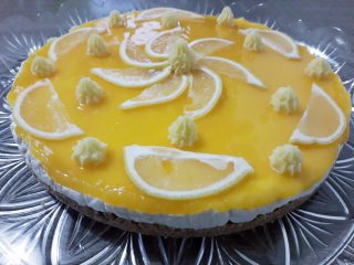 Cheesecake al limone fresca e cremosa 