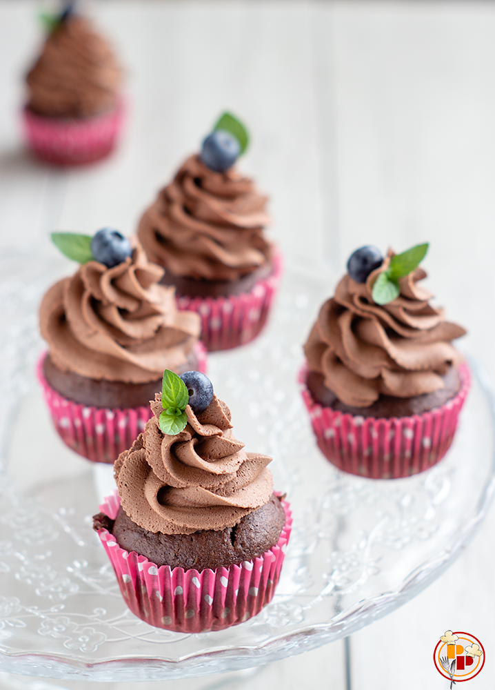 cupcakes al cioccolato - ricetta americana