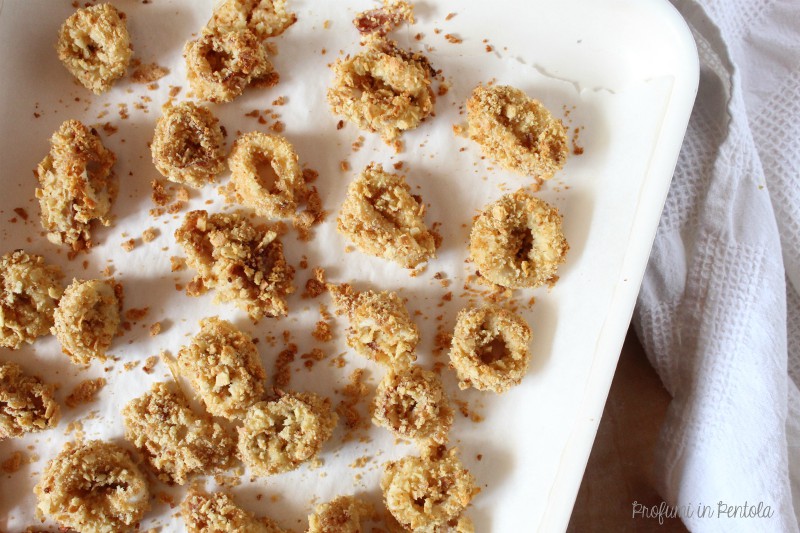 calamari panati al forno