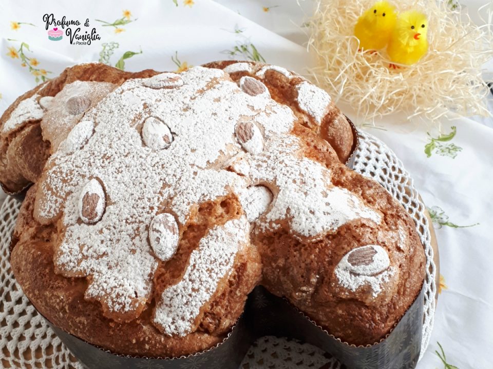 ricetta colomba senza lattosio