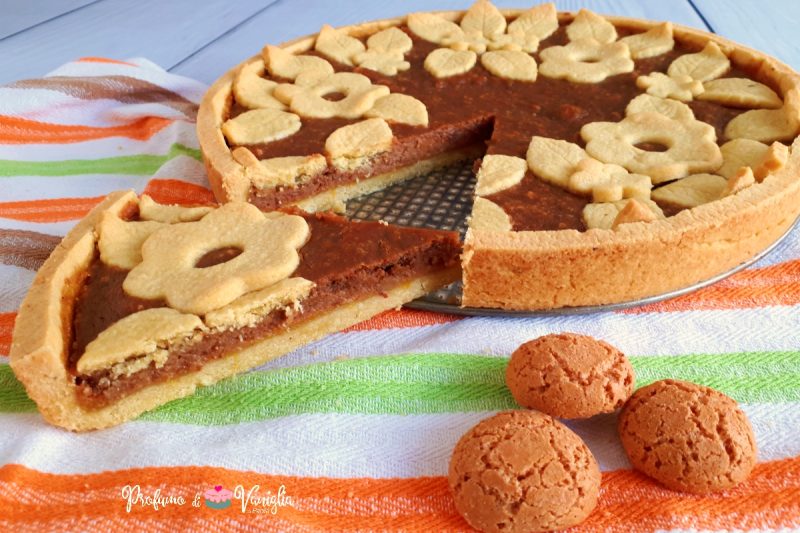 CROSTATA caffè e amaretti