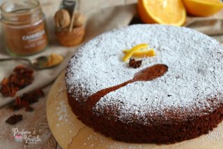 torta speziata all’arancia torta speziata all'arancia