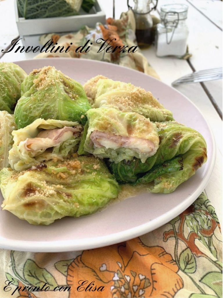 Ricetta Involtini di verza prosciutto e formaggio Blog di É pronto con Elisa