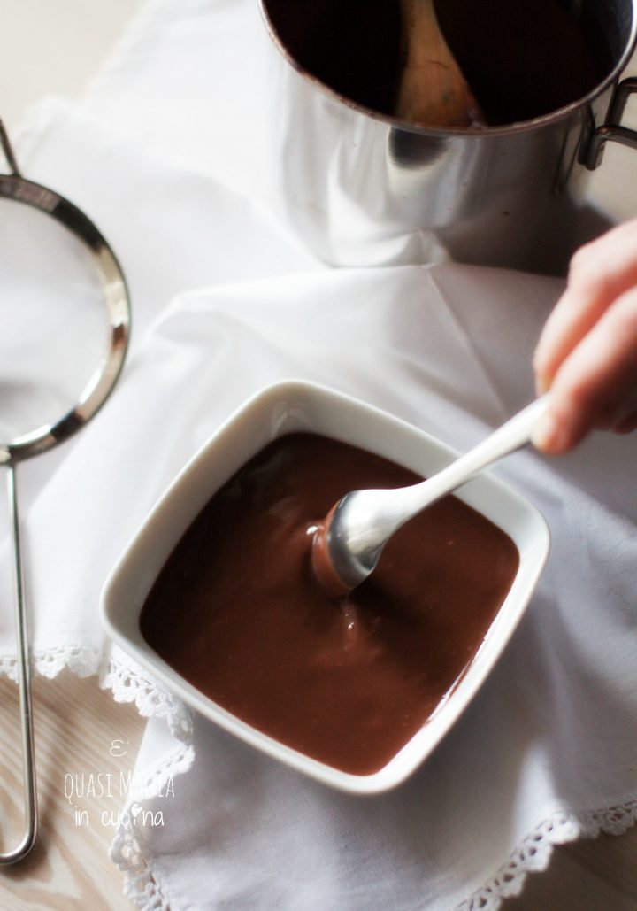 crema al cacao senza uova