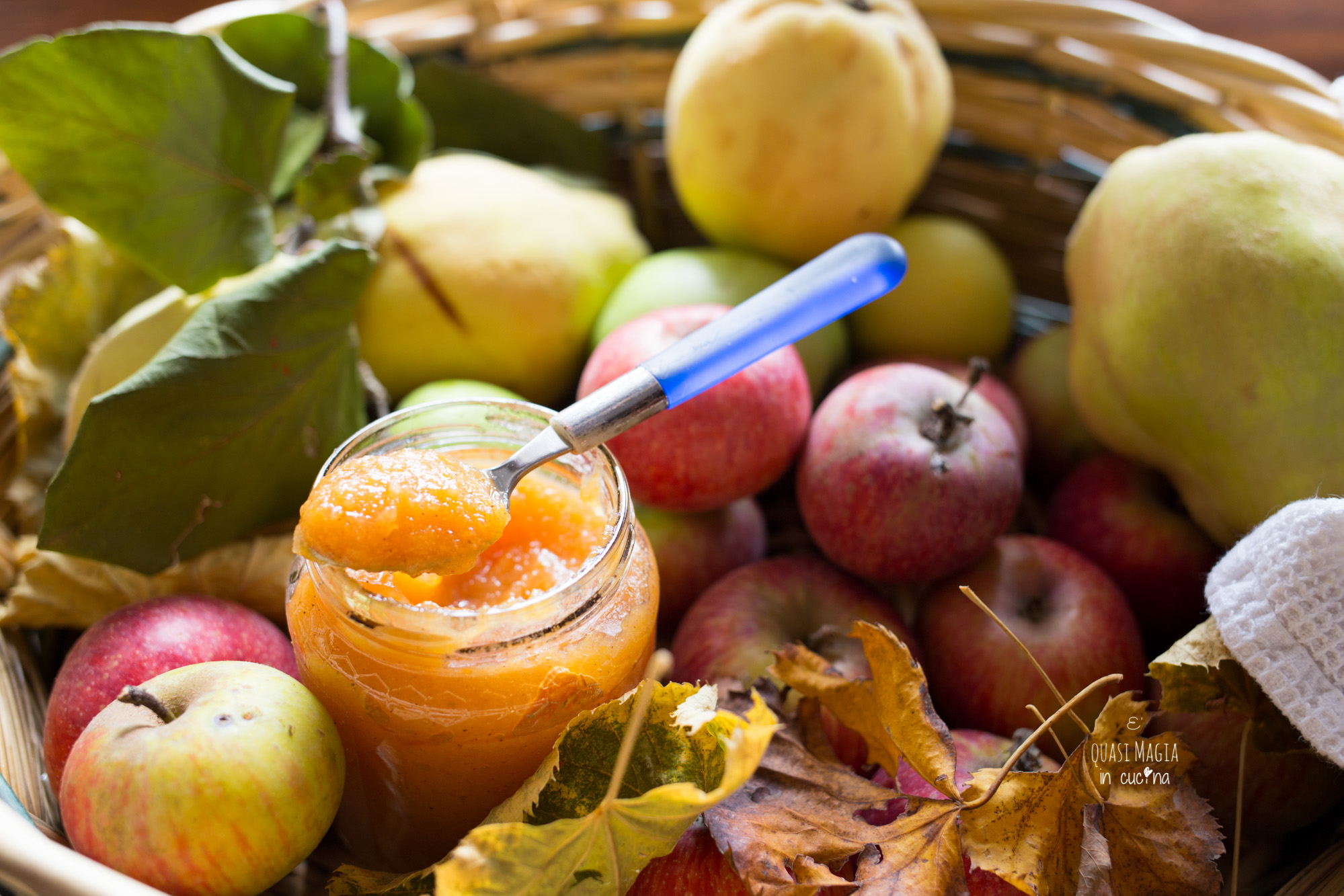 Confettura di mele cotogne e zucca