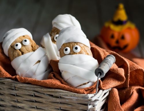 Biscotti mummie di Halloween