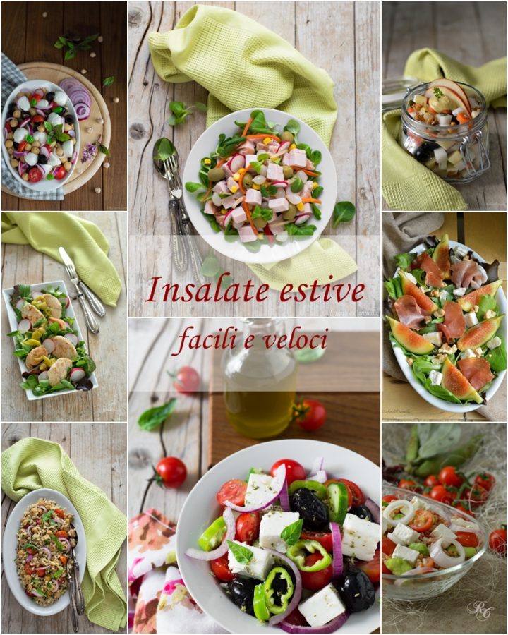 insalate estive facili e veloci