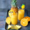 Slushie all'ananas e arancia