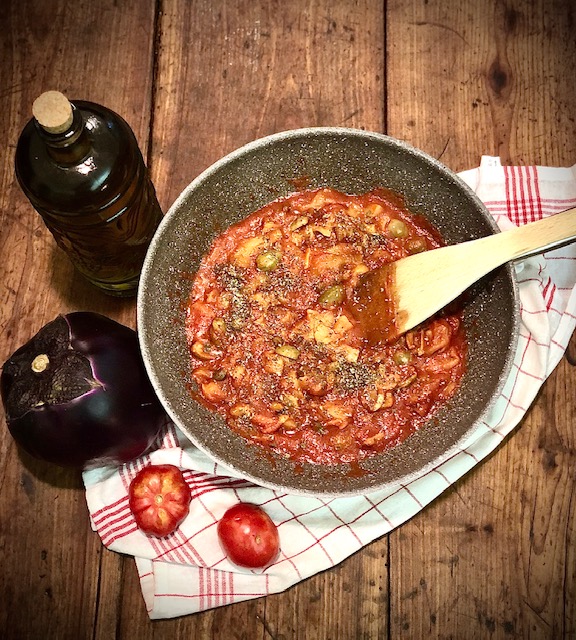 Sughetto di melanzane