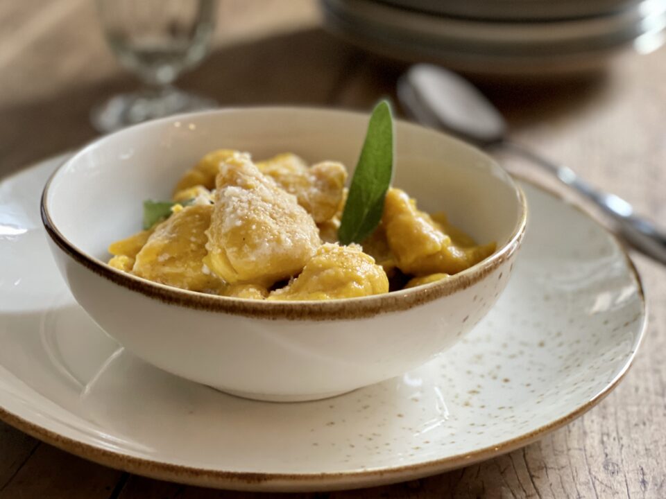 Gnocchi di zucca al cucchiaio brutti ma buoni