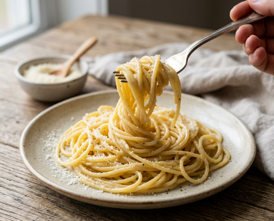 Spaghetti burro e parmigiano super cremosi: la ricetta facile che piace a tutti