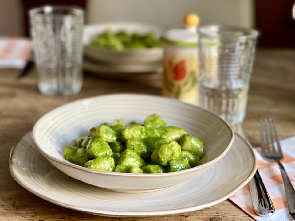 Gnocchi di patate al pesto