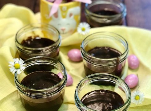 Budino al cioccolato senza uova