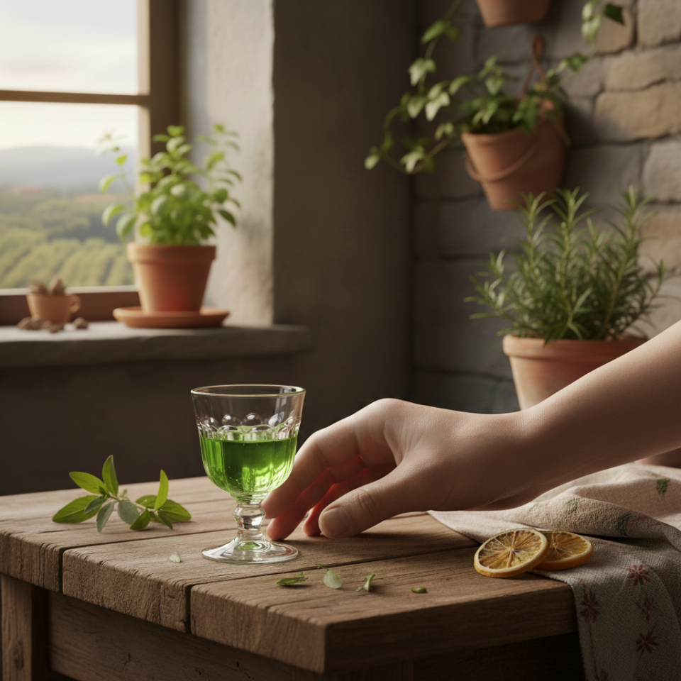 Liquore di erba Luisa fatto in casa: ricetta naturale, profumata e digestiva
