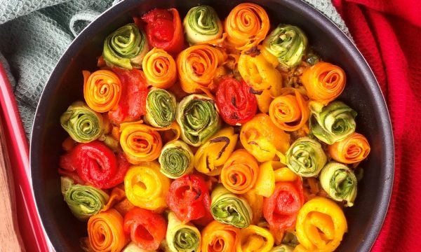Boccioli colorati di verdure