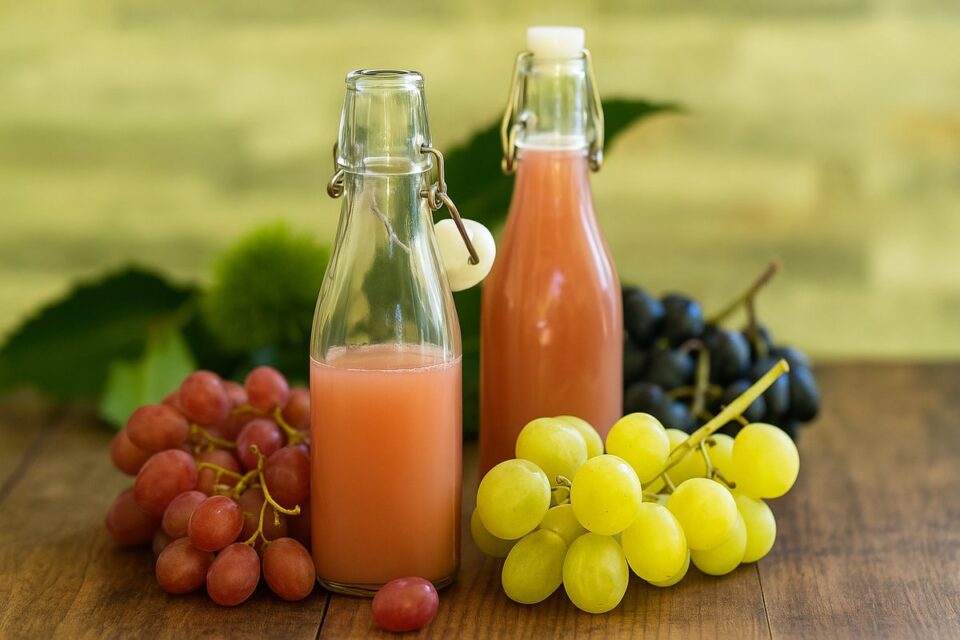 Succo d'uva fatto in casa: bevanda naturale, genuina e ricca di antiossidanti