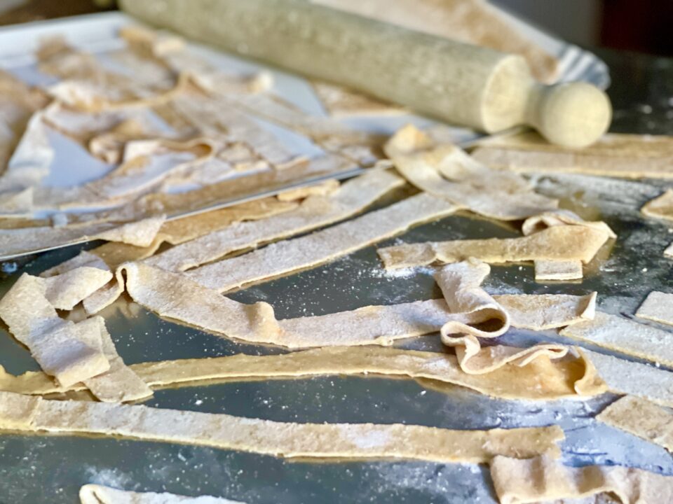 Pappardelle alla zucca fatte in casa