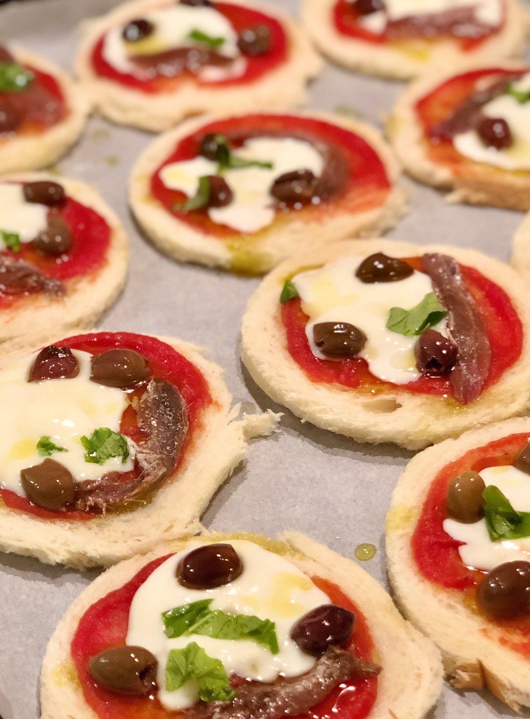 pizzette di pancarré